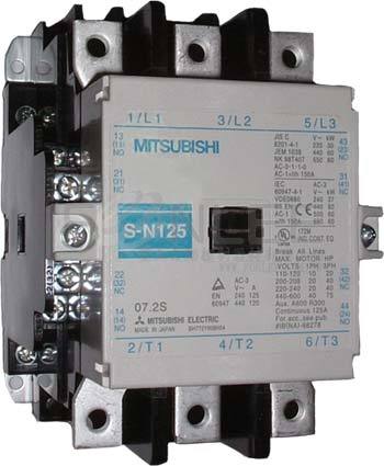 三菱接觸器S-N125 2a2b <AC110V>-三菱電磁接觸器S-N125-M0SL125110-接觸器