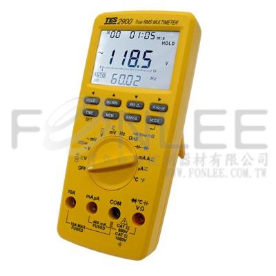 泰仕 TES-2900 RMS數位式電表