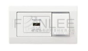 松工DECO WTDF10726W USB雙插+1切 無蓋