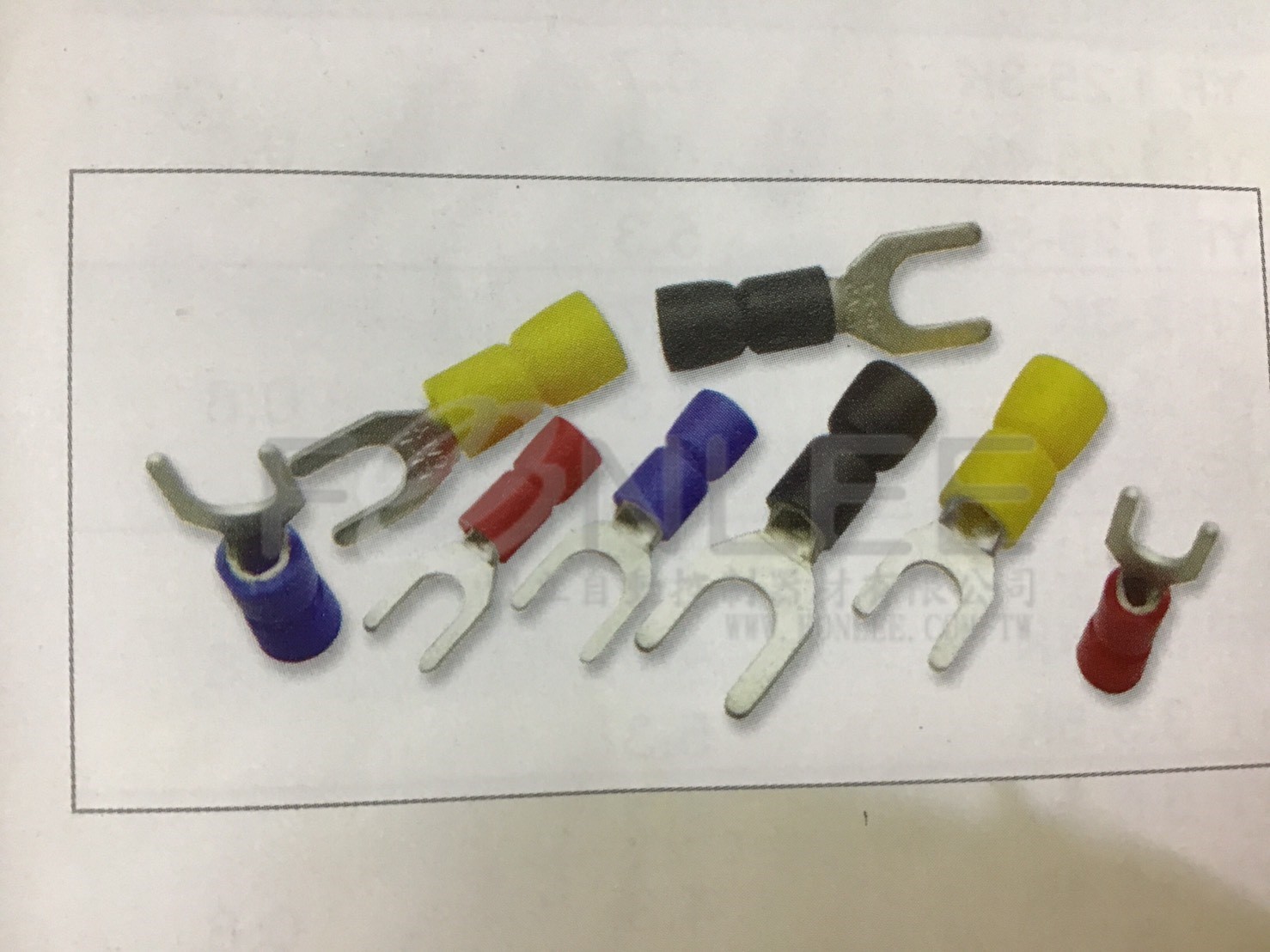 .CALY壓著端子 YF 22-4S   易進式附絕