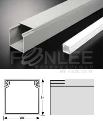 KSS SD-33Ｘ33 密封線槽底(無蓋) 灰 2M