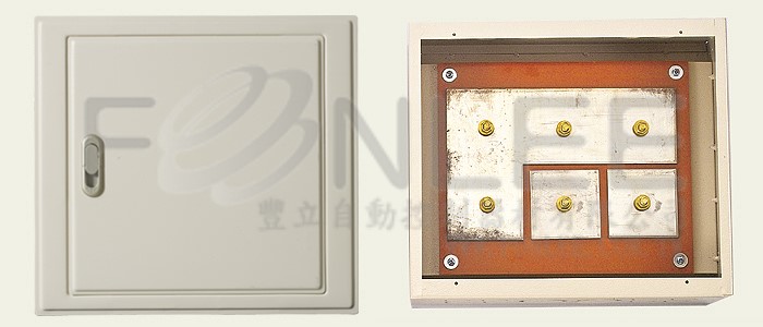 接地測試箱(暗)400Ｘ350Ｘ110 1.6m/m+網