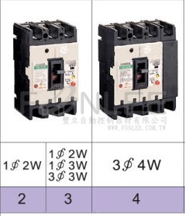 華石ELCB EG-103H 3P100A 100/60KA