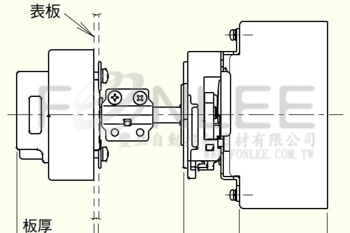 三菱V型操作把手(NF/V250CV.SV) V-2SV