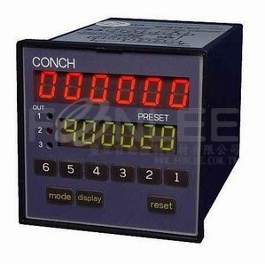 CONCH CA-62K-N 6位2段設訂計數器&Oslash;72