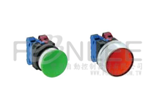 IDEC 30ØABN311R 大頭押扣(R)1A1B