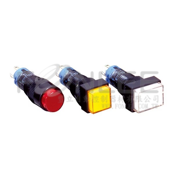 IDEC 10ØAL1Q-M11Y 正方照光LED (Y)1C