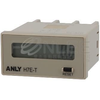 ANLY H7E-TMB-B累時器+背光 9999h59.9M