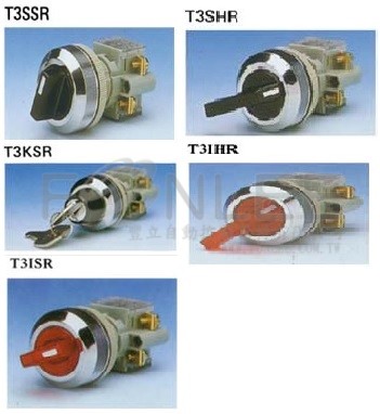 --*TEND T3SSR 30&Oslash; 歐規圓形選擇開關