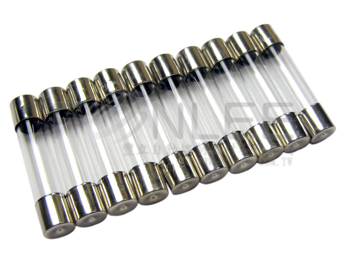 30mm 玻璃保險絲 10A        100PCS/盒